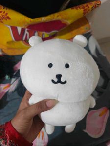Cute White Bear Plush Toy