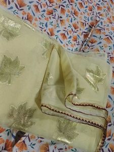new organza saree with blouse