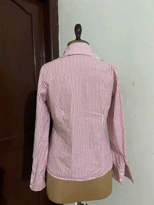 Classic Striped Button-Up Shirt