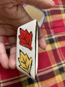 5 -Painted Ceramic Showpiece