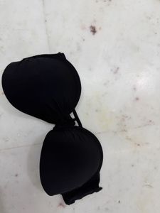 Black Padded Bikini Top