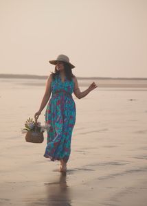 Bohemian Floral Maxi Dress