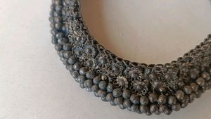 Silver Oxidise Choker Imitation Jewelry