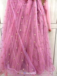Onion Colour Showroom Piece Lehanga
