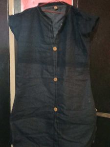Women's Denim Kurta