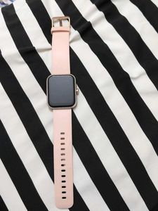⛵⌚BoAt Xtend Smartwatch - Pink Band