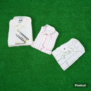 Buy Two get One Free. Men's Striped Casual Shirt