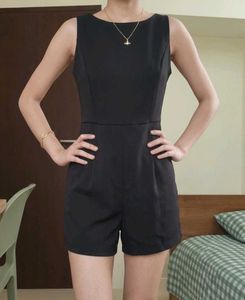 SALE ❗ Black backless Sleeveless Romper / jumper