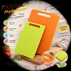 Set of 2 Durable Cutting Boards