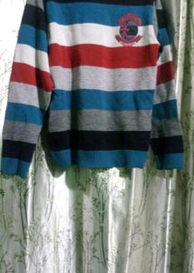 Striped Multi-Color Sweater