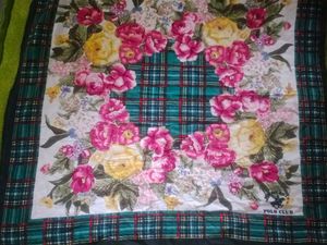 Vintage Beverly hills polo club handkerchief