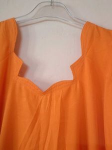 heavy look Bridal suit with dupatta 🧡
