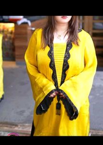 Shiny Kurti Fabric 💛