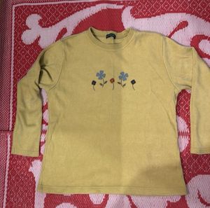 korean style tan sweater