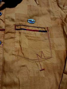 Classic Mustard Casual Shirt