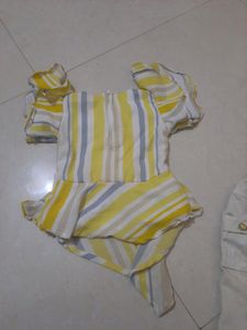 Baby Girl Top And Jean's Set