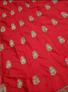 Stunning Red Embroidered Lehenga Choli