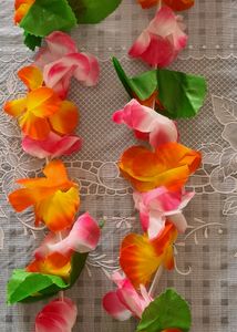 For HIM &amp; HER - Hawaiian Party Flower Garland Set