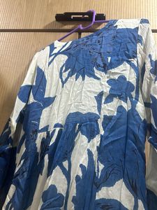 Floral Print Long Sleeve Dress