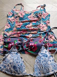 combo Of Three Imported  padded  floral  set