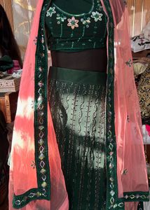 Embellished Lehenga Choli Set unstitched