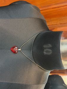 Red Heart Pendant Necklace