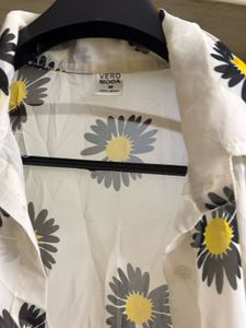 Sheer Sunflower Top