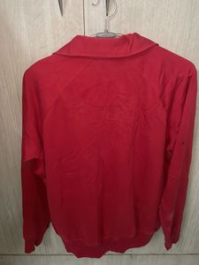Women Red Track Jacket