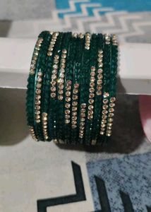 Lime Green Beaded Bangles Set✨❤️