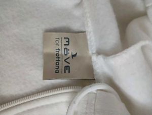 White Zip-Up Hoodie