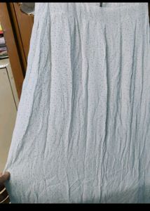 White Indo Western Dress