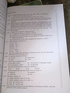 Chemistry Textbooks for Class XI - Part I &amp; II