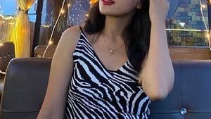 Zebra Print Knit Cami Top urbanic