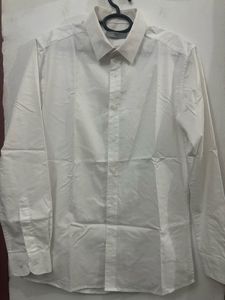 Men's Classic White Button-Down Shirt