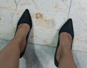 Elegant Black Stiletto Heels