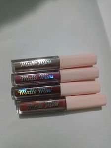 matte mini lipsticks nude edition