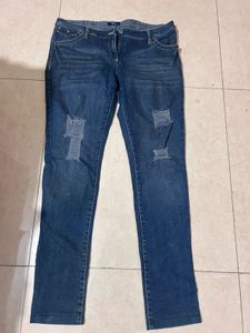 Blue Ripped Jeans