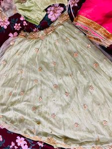 Light Green Lehenga Choli