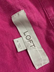 Vibrant Pink Oversized Button-Down Shirt