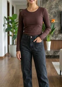 💗Long Sleeve Crew Neck Top💗