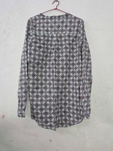 Patterned Blouse - Long Sleeve