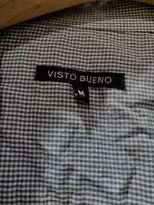 Patterned Button-Down Shirt