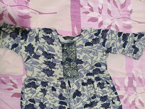 floral anarkali kurti