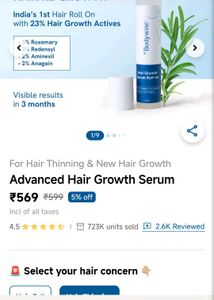 Advanced Hair Growth Serum