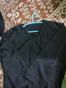 Elegant Black Abaya Style Gown