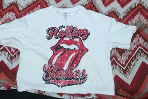 H& M Rolling Stones Graphic Tee Wool Insid