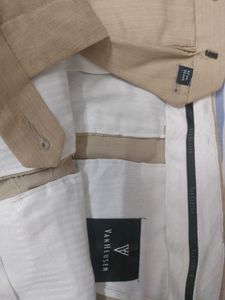 Van Heusen Men's Beige Trousers