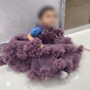Purple Princess cape  birthday frock