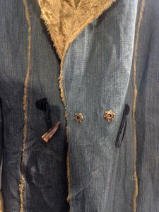 Peacoat Faux Fur Lined Winter coat