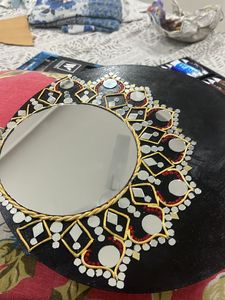 Big Mirror Lippan Artwork